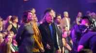 Gala de l'ADISQ - Les soeurs Boulay, Richard Séguin, Patrice Michaud et Vincent Vallières pour l'hommage à Leonard Cohen