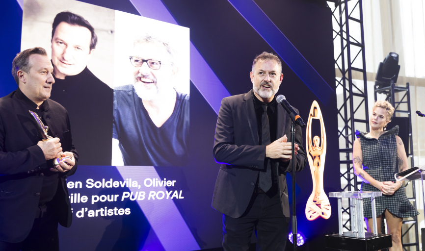 Gala de l'Industrie - Mise en scène et scénographie de l'année - Sébastien Soldevilla et Olivier Landreville