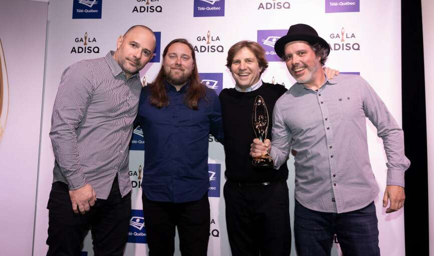 Premier Gala de l'ADISQ - Album de l'année - Rock - Les Trois Accords