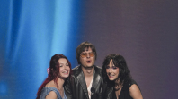 Gala de l'Adisq - Présentateurs - Lou-Adriane Cassidy, Thierry Larose et Ariane Roy