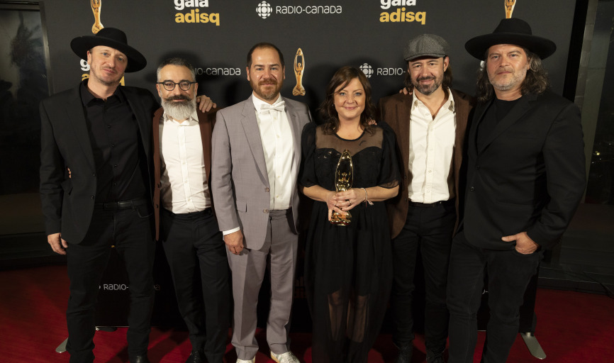 Gala de l'Adisq - Chanson de l'année - Les Cowboys Fringants 