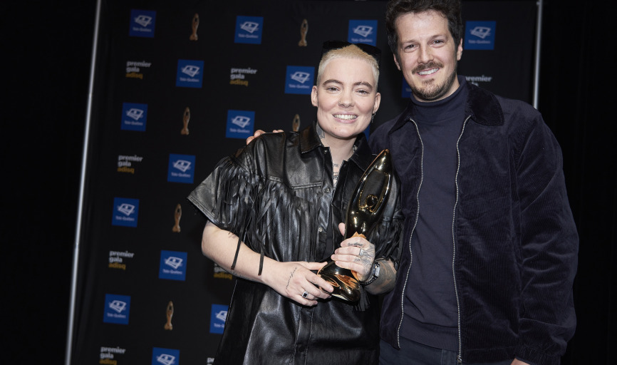 Premier Gala de l'Adisq - Album de l'année - Pop - Roxane Bruneau